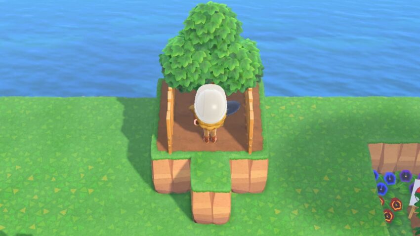 あつ森 崖をおしゃれに飾る方法 崖上1マスにも置く ここlog