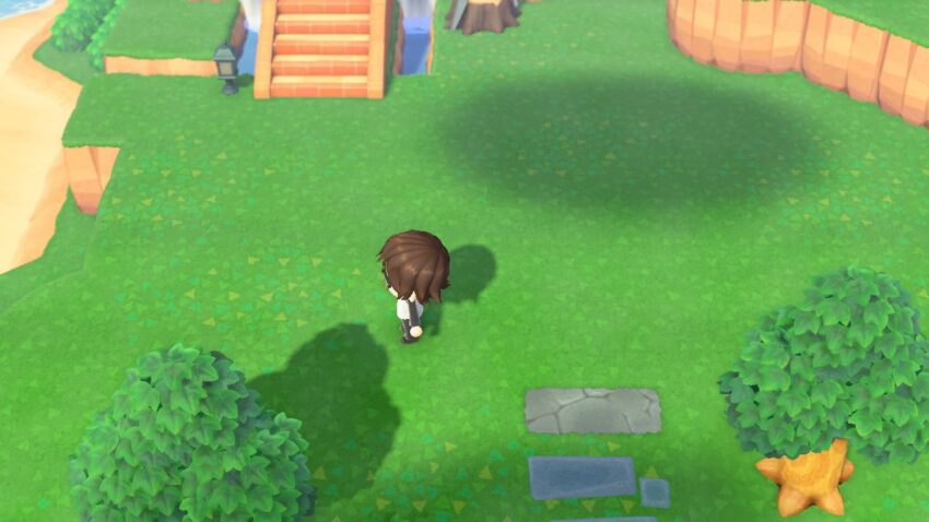 あつ森 段差を活かした海岸沿いの崖クリエイト ここlog