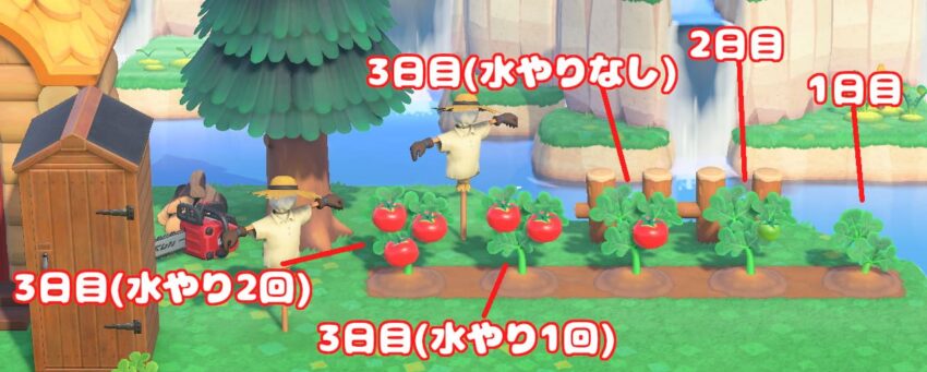 あつ森 畑を作る方法とクリエイト例 こころぐゲーム