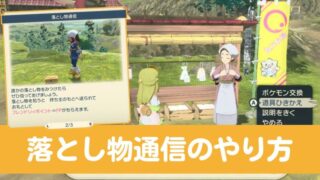 ポケモンアルセウス つながりのヒモを使い1人で通信進化する方法 ここlog