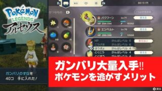 ポケモンアルセウス オヤブンを楽に捕まえる方法 ここlog