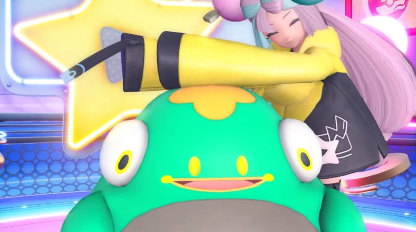 ポケモンsv ジムリーダーナンジャモが相棒ポケモンを紹介 ハラバリー こころぐゲーム