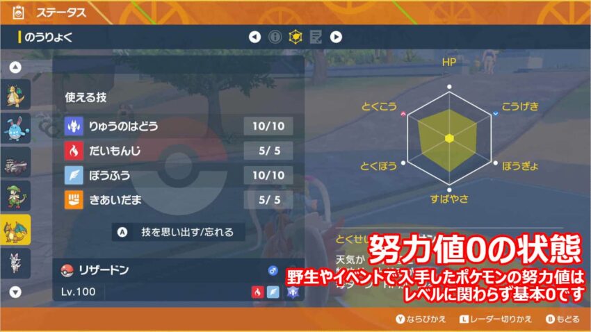 ポケモンsv 努力値を野生ポケモンで上げる方法 お金節約 こころぐゲーム