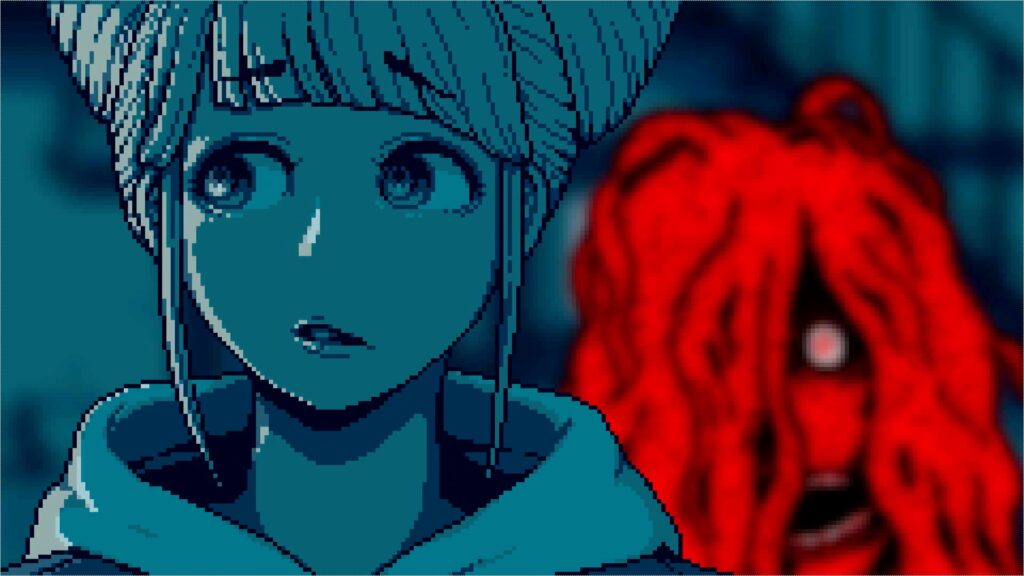 ジャスミンの背後に幽霊の影