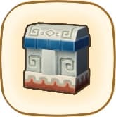 石造りのブロックへい
