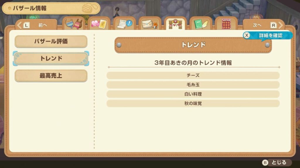 厳選したトレンド