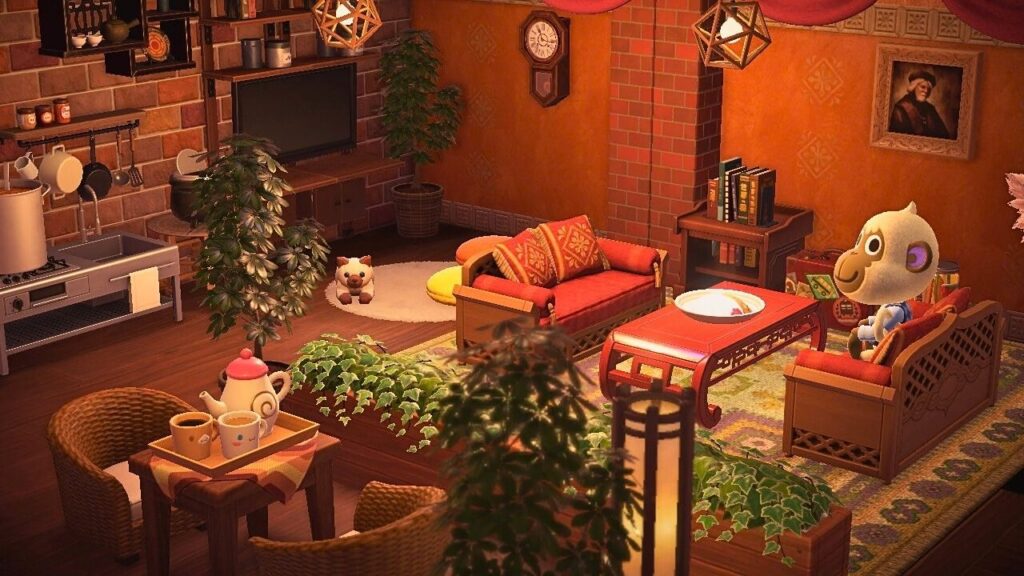 壁かけ家具を工夫して部屋コーディネートしてみた-1