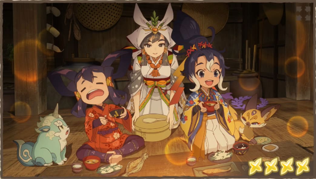 心想神画-たんと召し上がれ