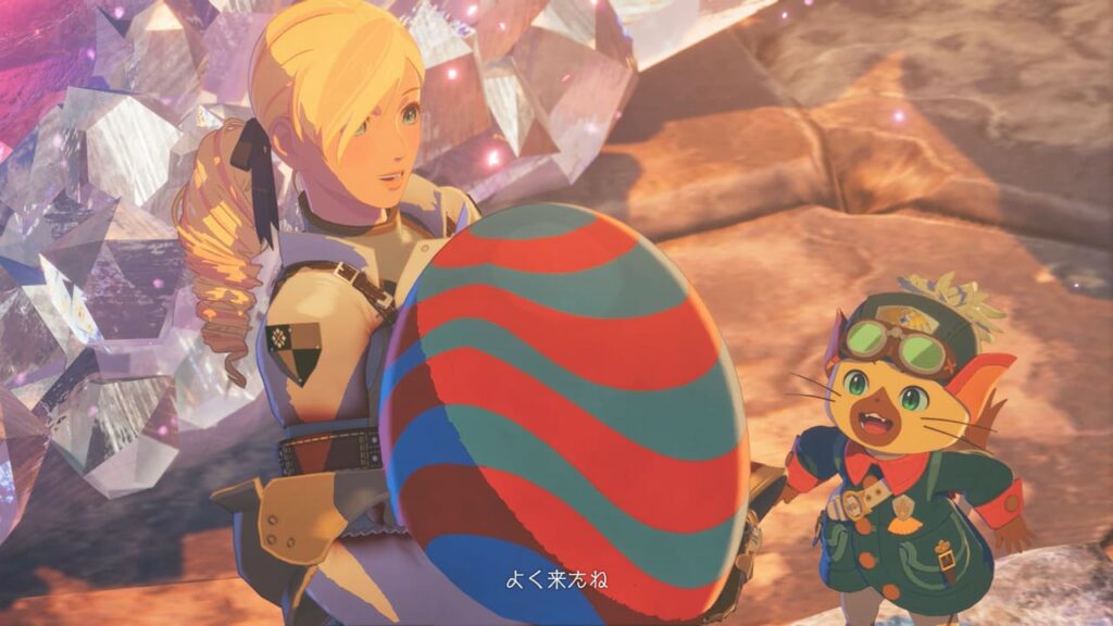 侵獣ガノトトスの帰巣した巣でラギアクルスのタマゴ入手