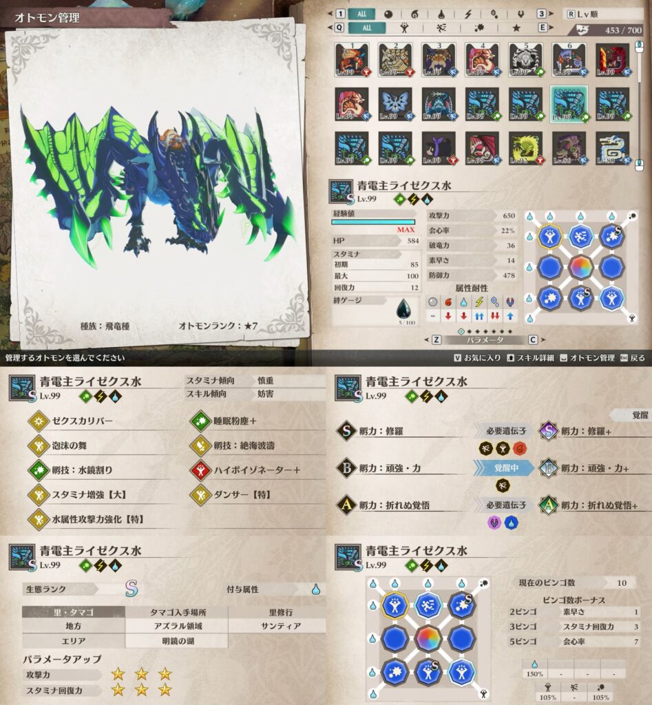 水属性の青電主ライゼクス