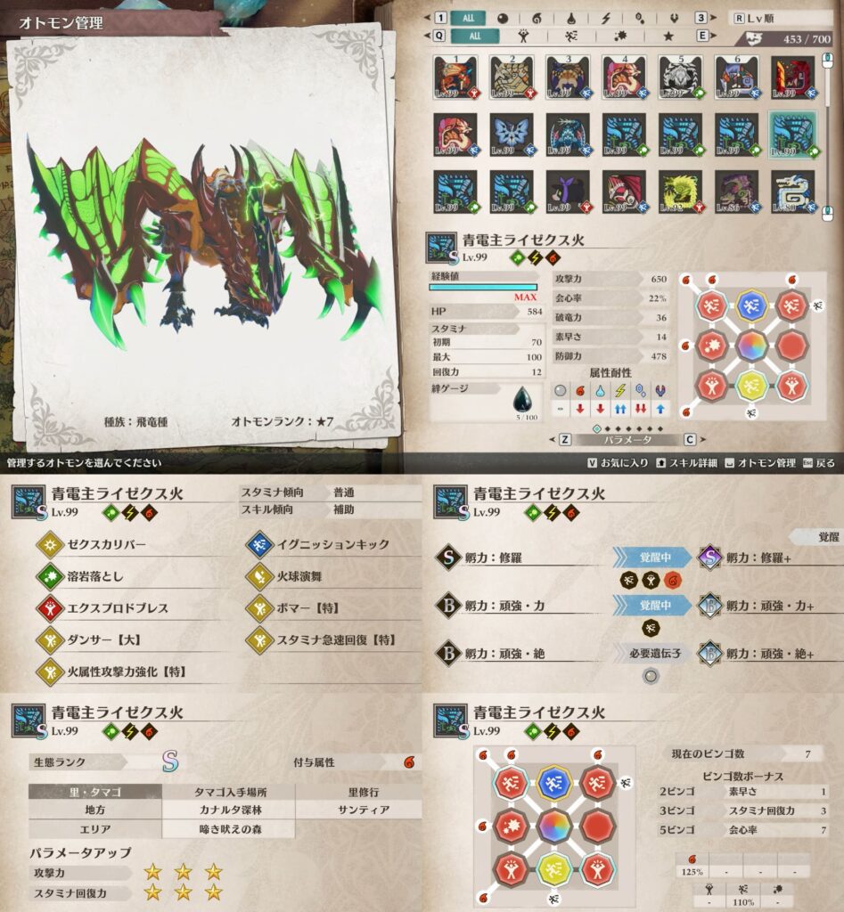 火属性の青電主ライゼクス