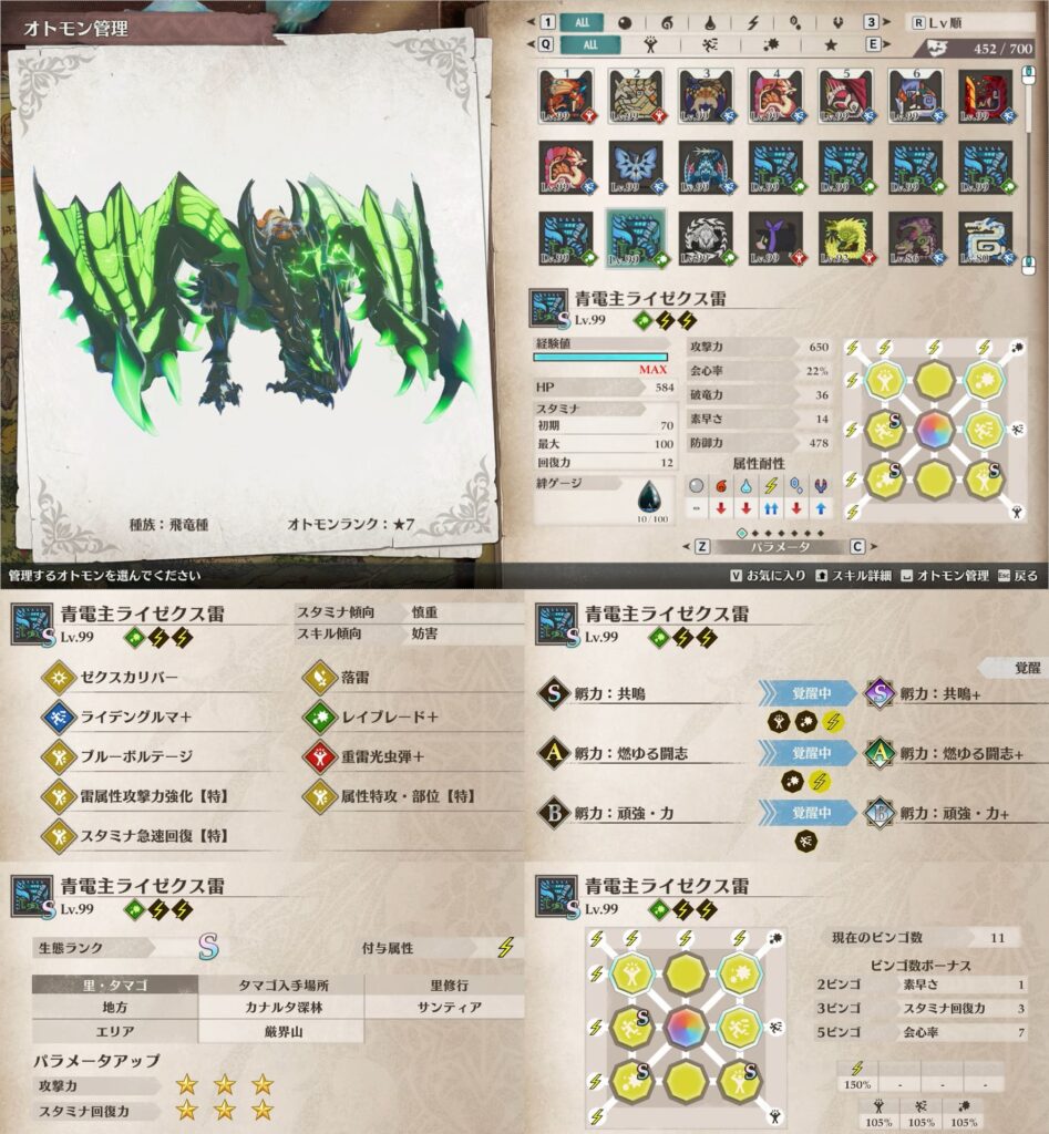 雷ダメージ150%青電主ライゼクス