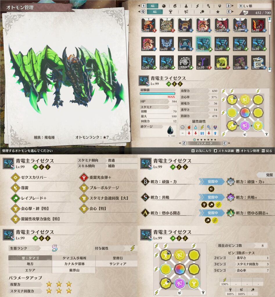 会心率37%青電主ライゼクス