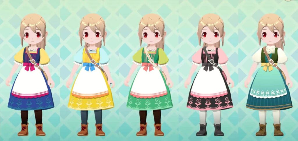 エプロンドレス全カラー