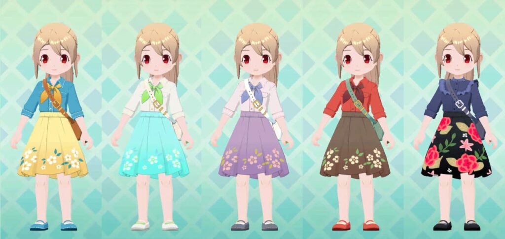 ミニシフォン全カラー