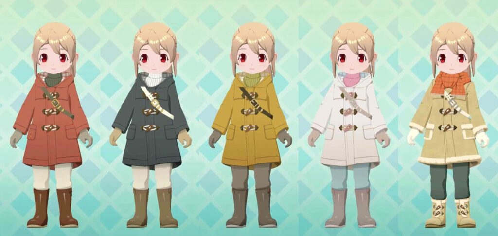 ダッフルコート全カラー