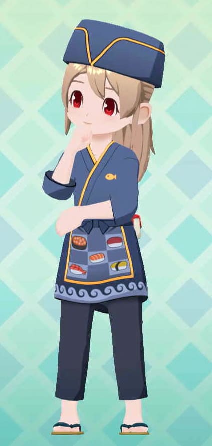 すし屋コーデ